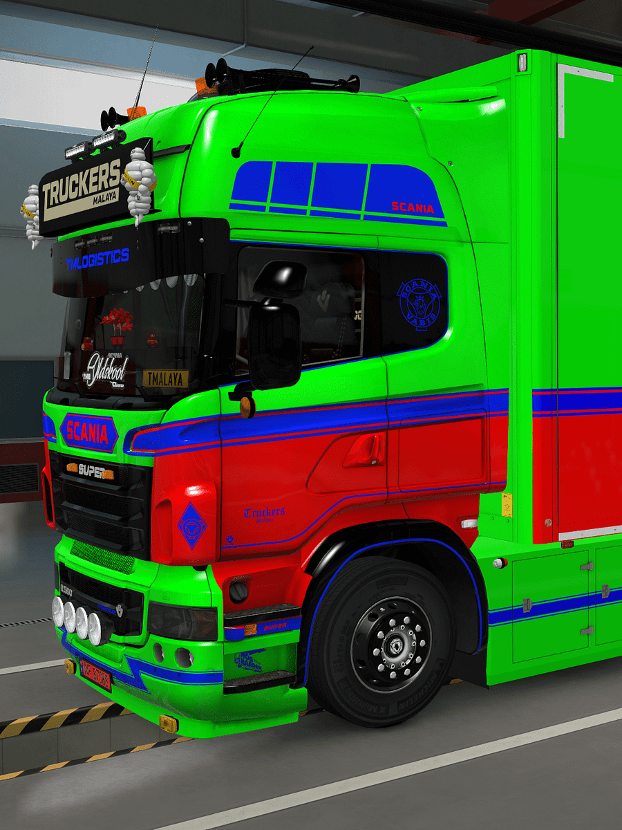 Scania RJL With TANDEM/RIGID Skin Pack - Company Pack Skin Changeable Color Pack 1 product image (5)