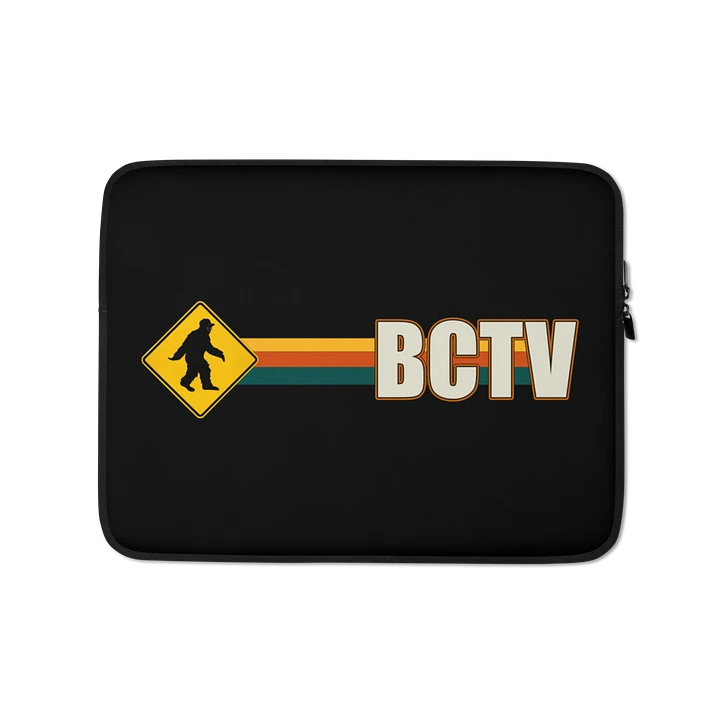 BCTV Oldschool Logo Laptop Sleeve product image (1)