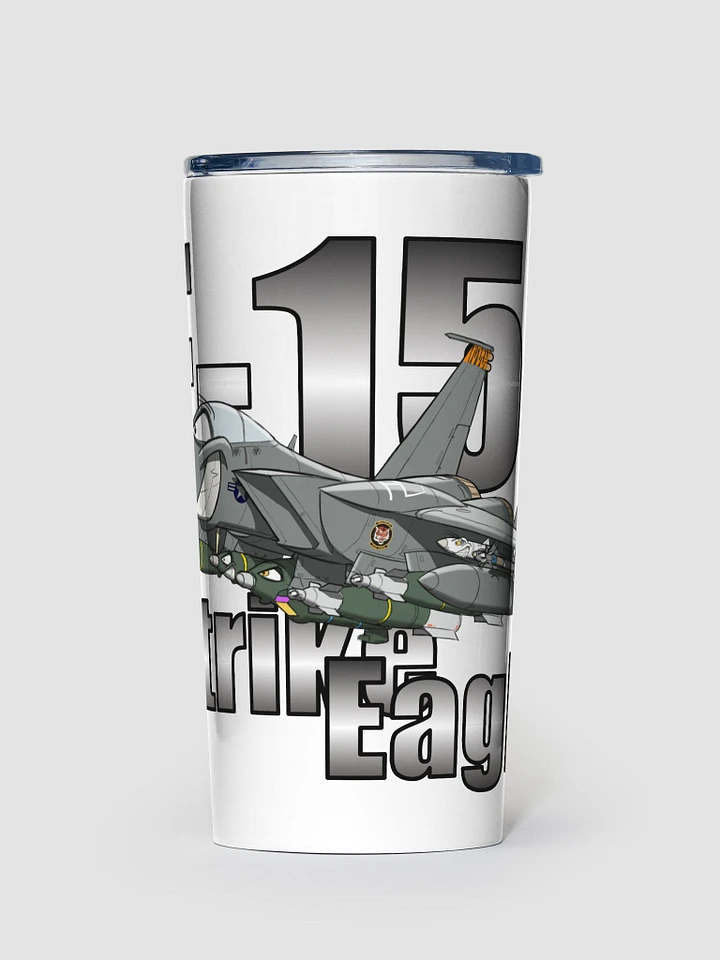 F-15E Strike Eagle Illustrated 20oz Stainless Steel Tumbler product image (1)