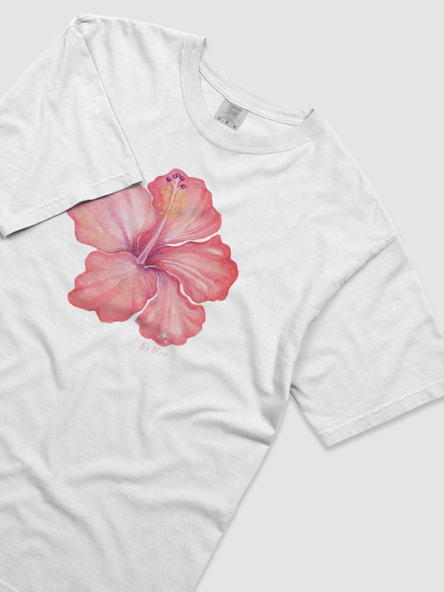 Comfort Colors Hibiscus Shirt product image (4)