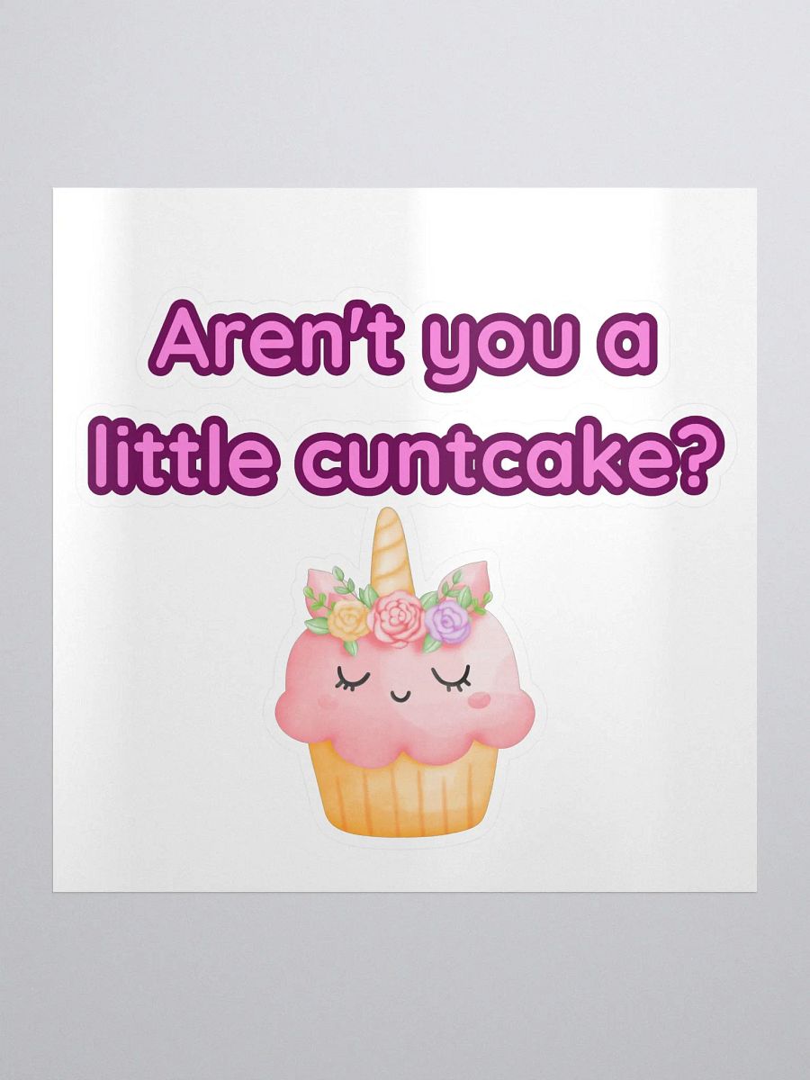 cuntcake sticker product image (1)