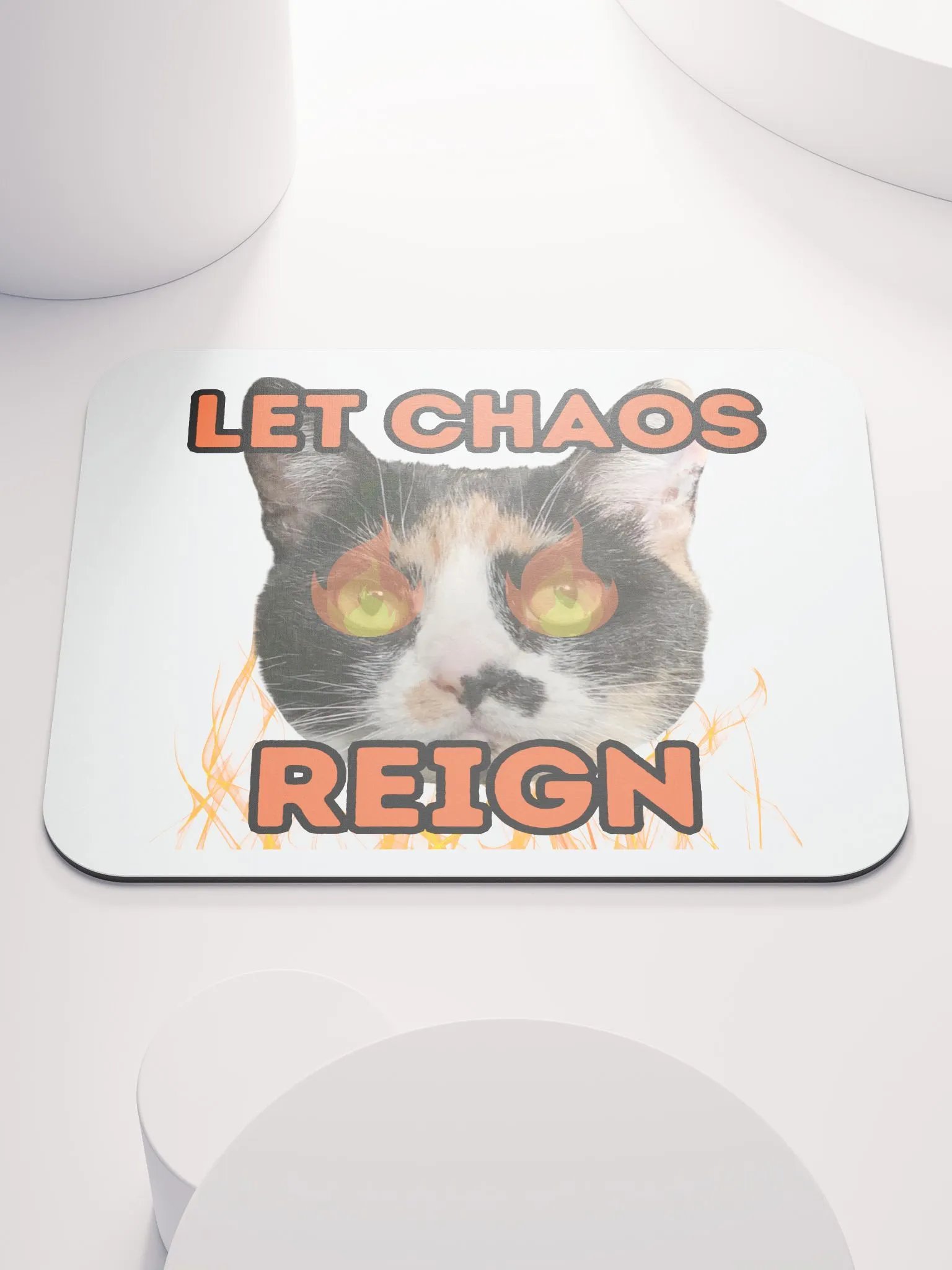 Chaos Cat Mousepad product image (1)