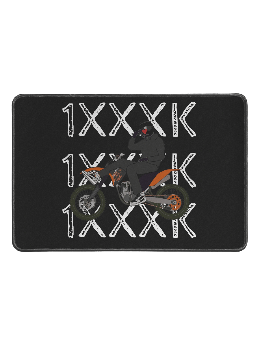 1XXXk w/ Heart-hand | 18 x 12 in Mousepad product image (1)