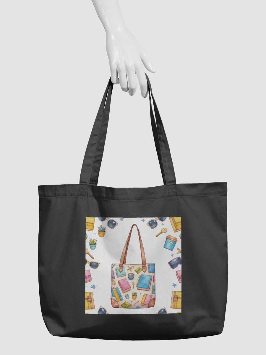 Pixxotia Whimsical Book Lover's Tote Bag product image (3)