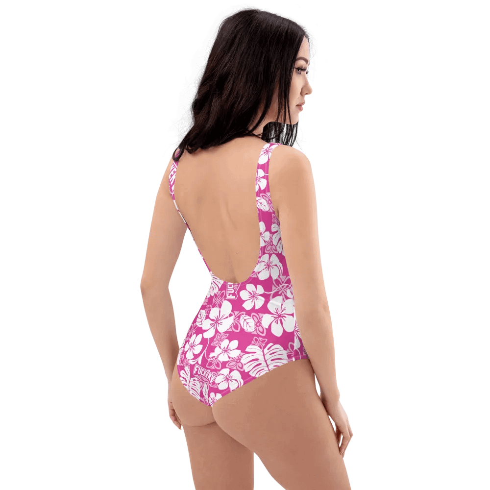 Fuckery Offroad Ladies Hawaiian Swinsuit - Pink product image (9)