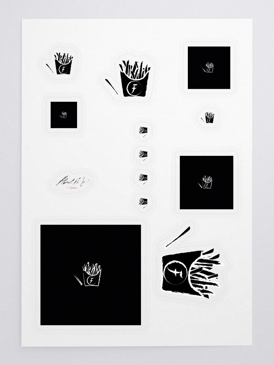 Fryenation Sticker Sheet #1 product image (3)