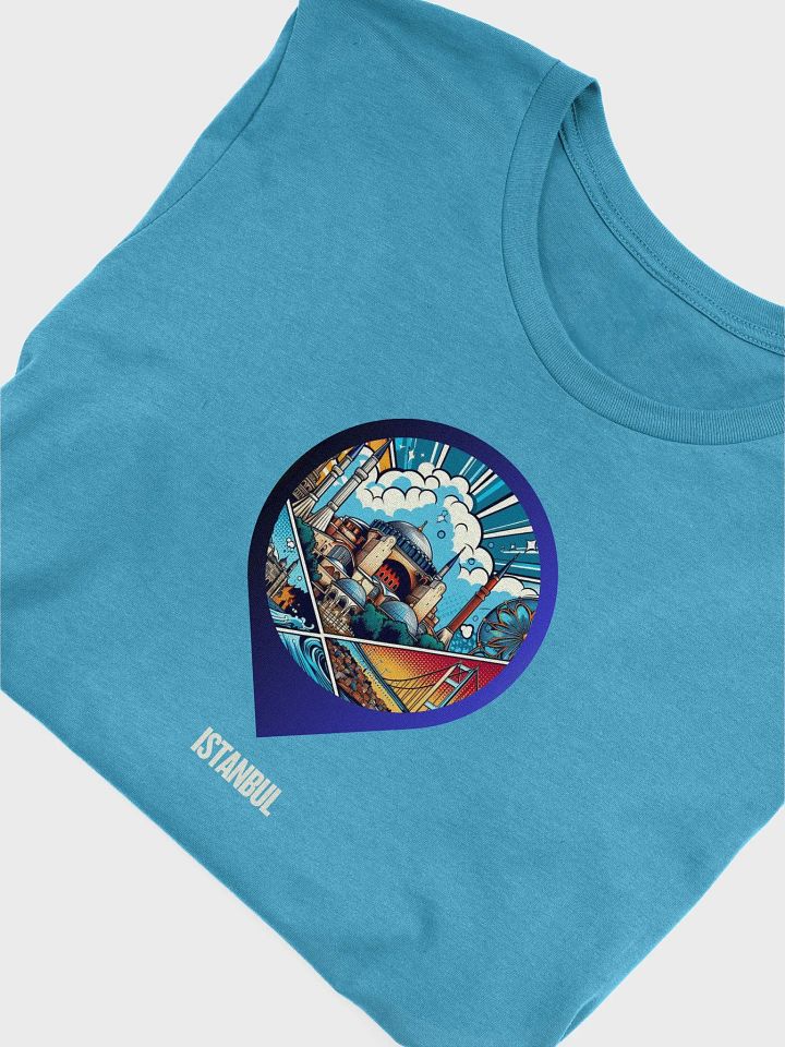 Bella+Canvas Supersoft T-Shirt | AI Design Istanbul city product image (1)
