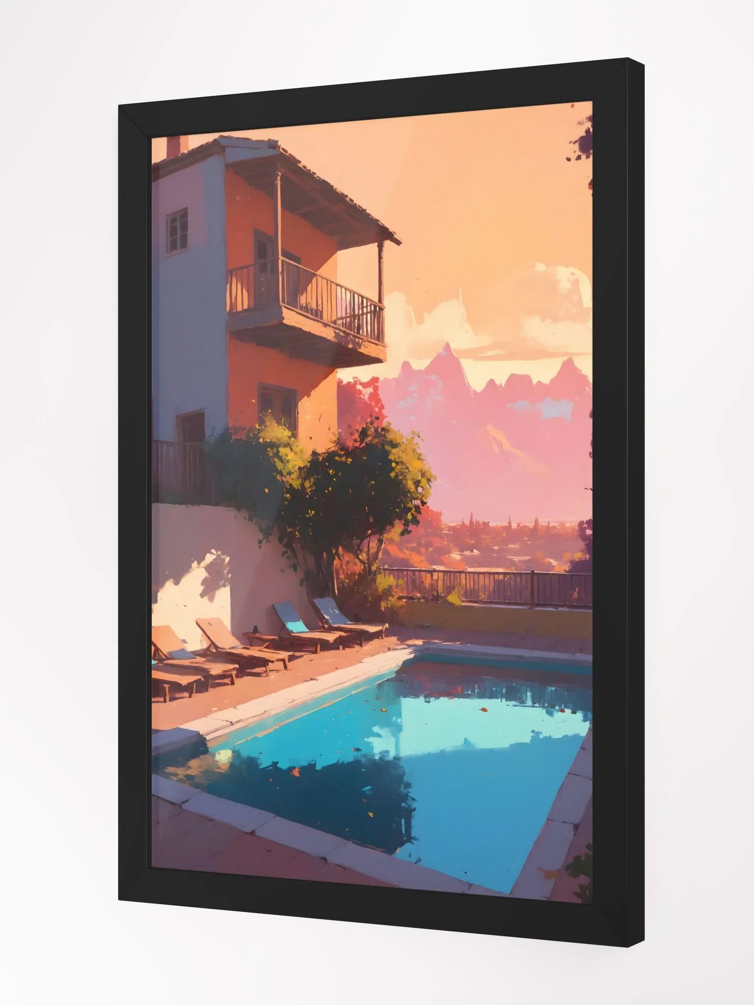 Sunset Villa - Framed Poster product image (4)