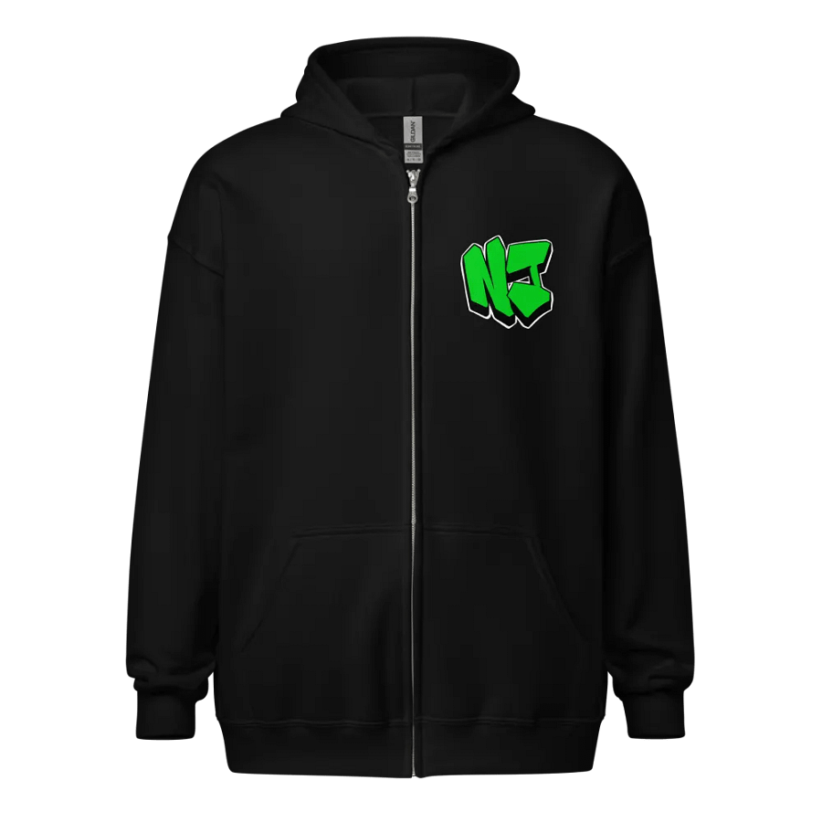 Nerdy Jerzey Zip Up Hoodie product image (3)