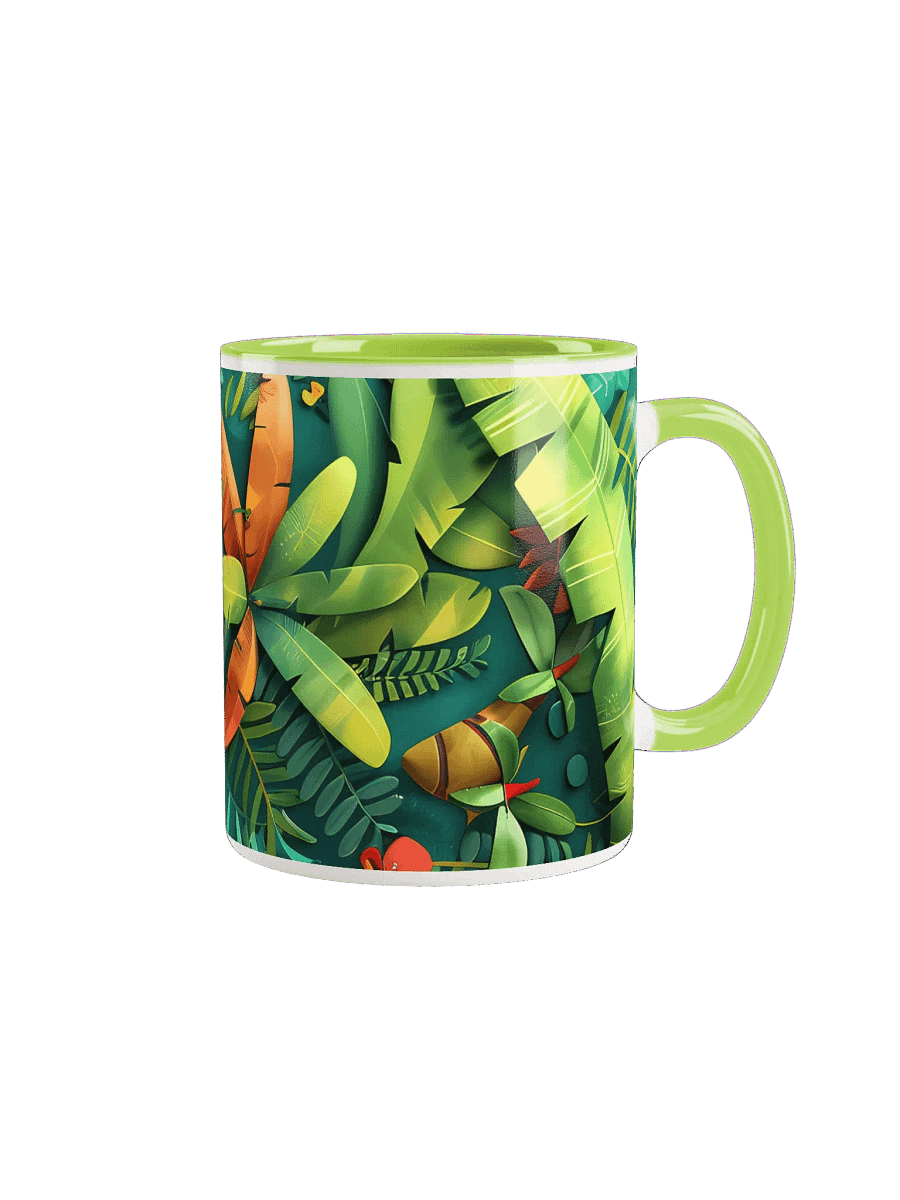 Tropical Jungle Delight Ceramic Mug product image (5)