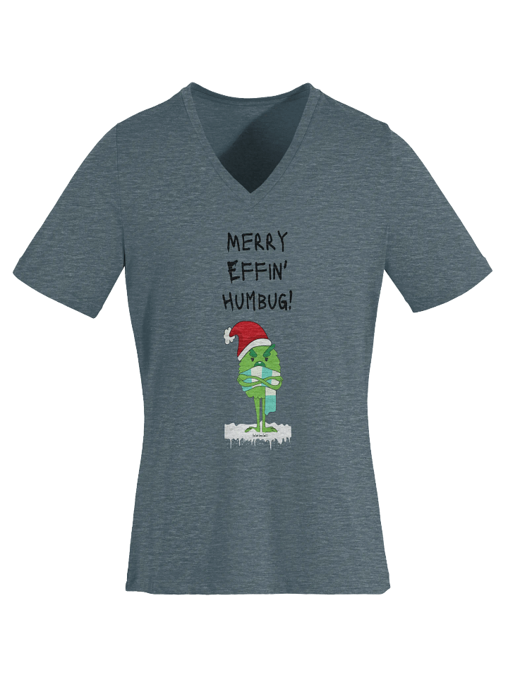 Less Merry Humbug - Women's V-Neck Tee product image (1)
