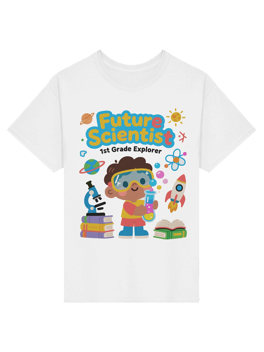 Future Scientist Back to School Shirt | 1st Grade Explorer Tee product image (1)