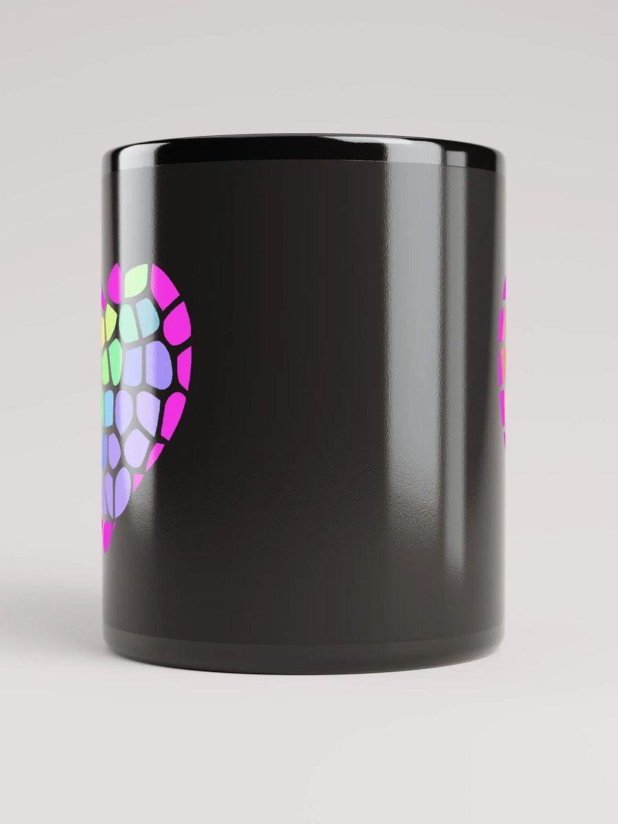 Double Down Heart Mug - Black product image (5)