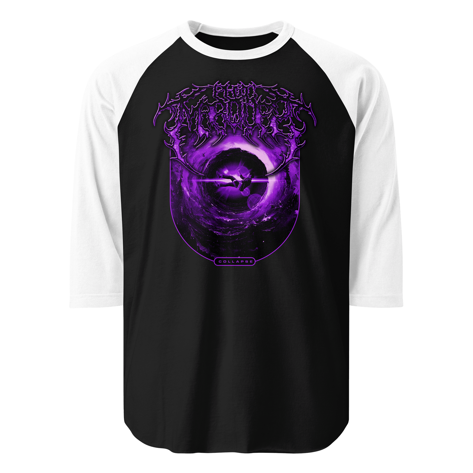 Collapse Baseball T-Shirt product image (1)