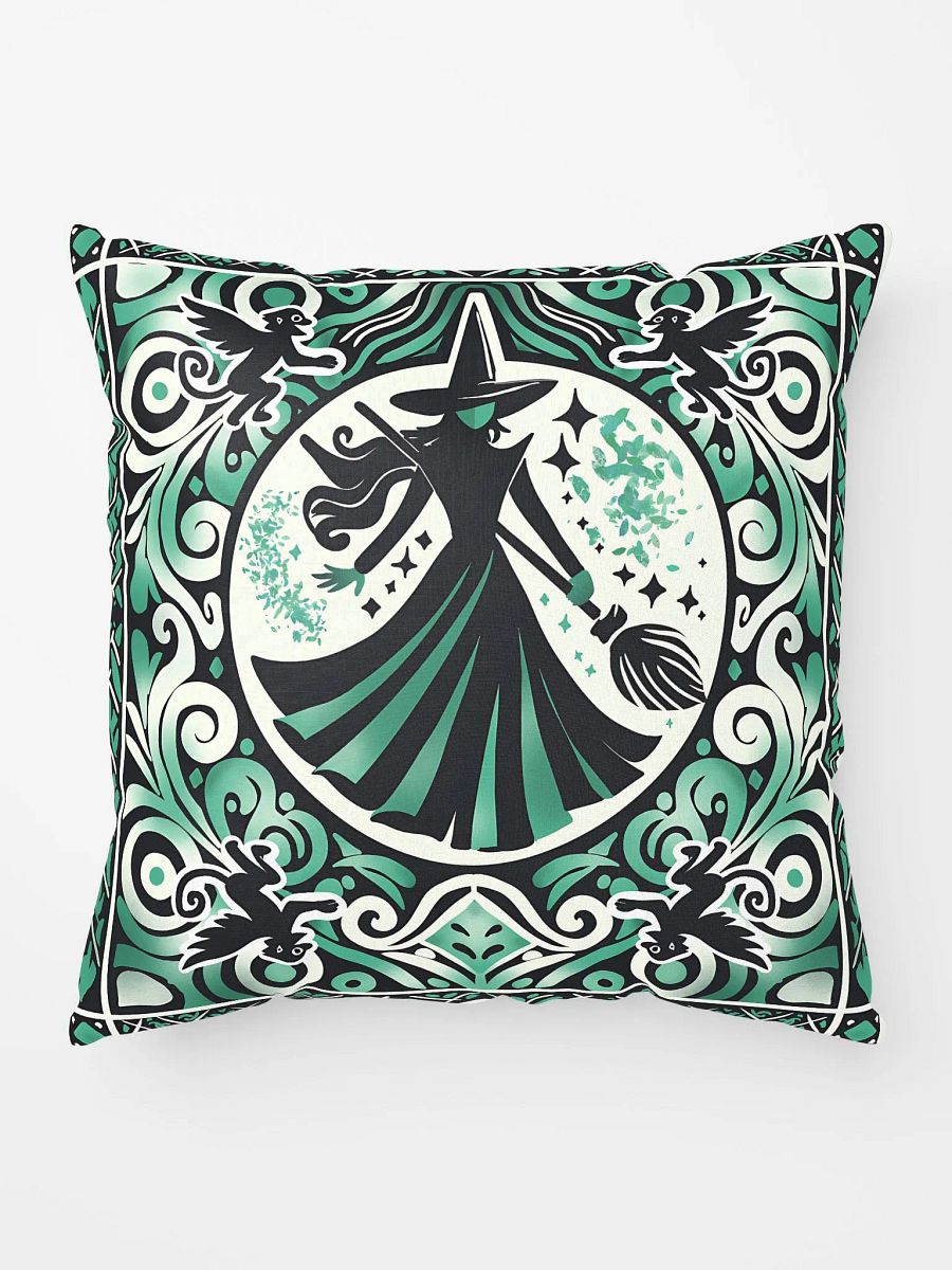 Wicked Spanish Tile Elphaba Pillow – All-Over Print Broadway Decor product image (10)
