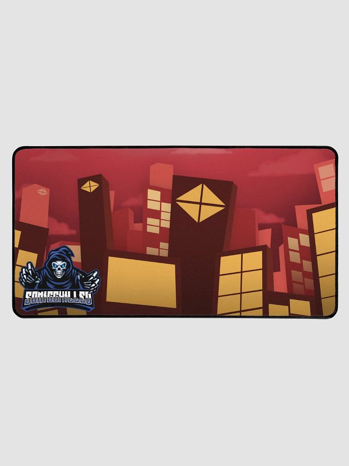 Red Hellscape DeskMat product image (1)
