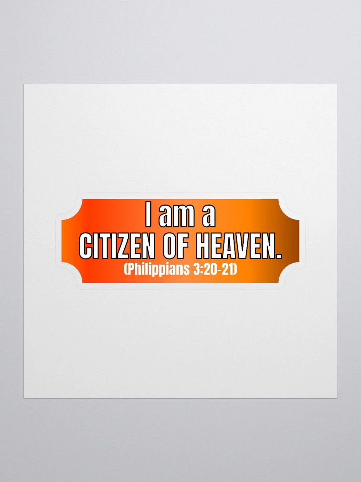 I AM A CITIZEN OF HEAVEN product image (2)