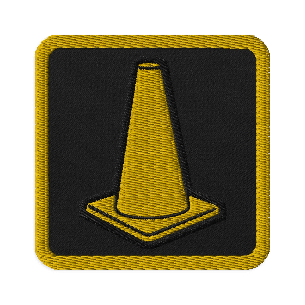 Cone Embroidered Patch product image (1)