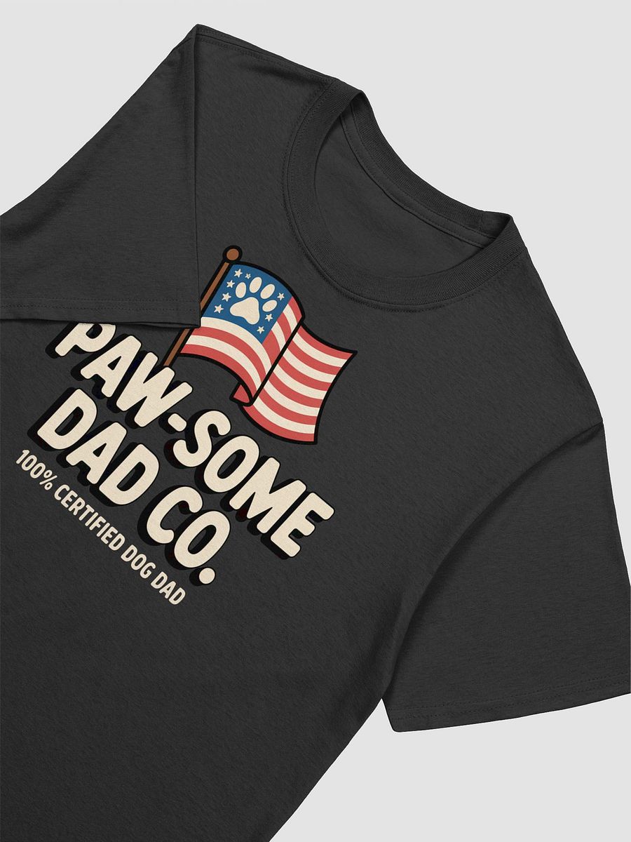 Paw-some Dad Flag T-Shirt product image (7)