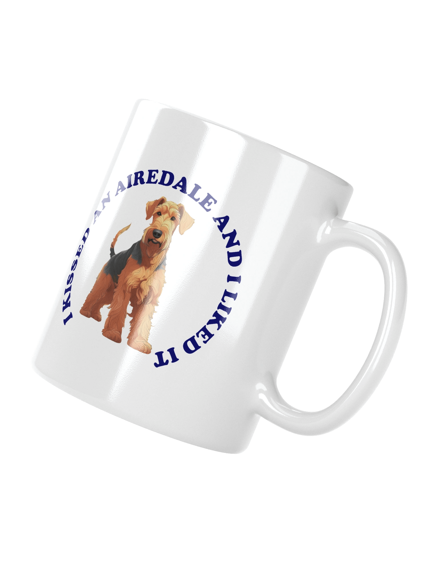 I Kissed an Airedale, Mug product image (8)