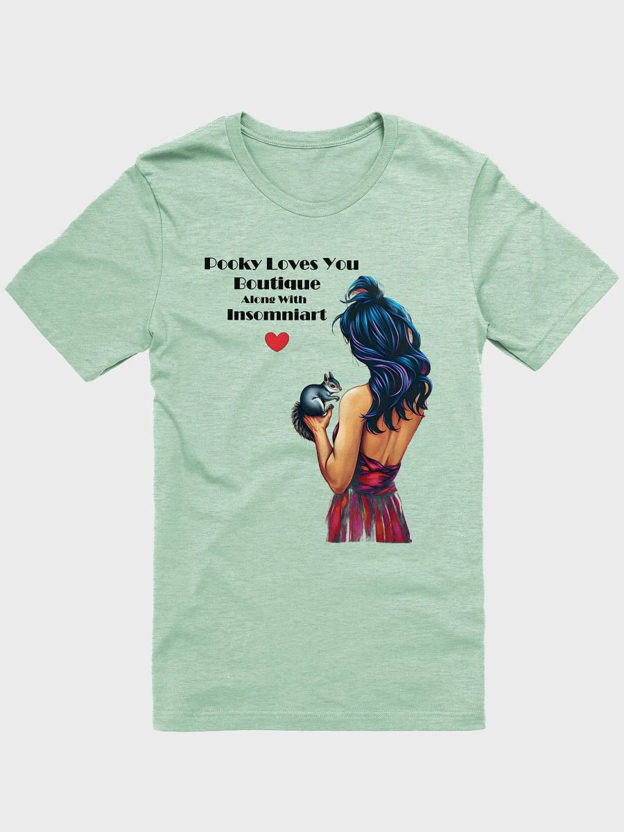 supersoft tee with pooky, his mama and each of their companies! product image (1)