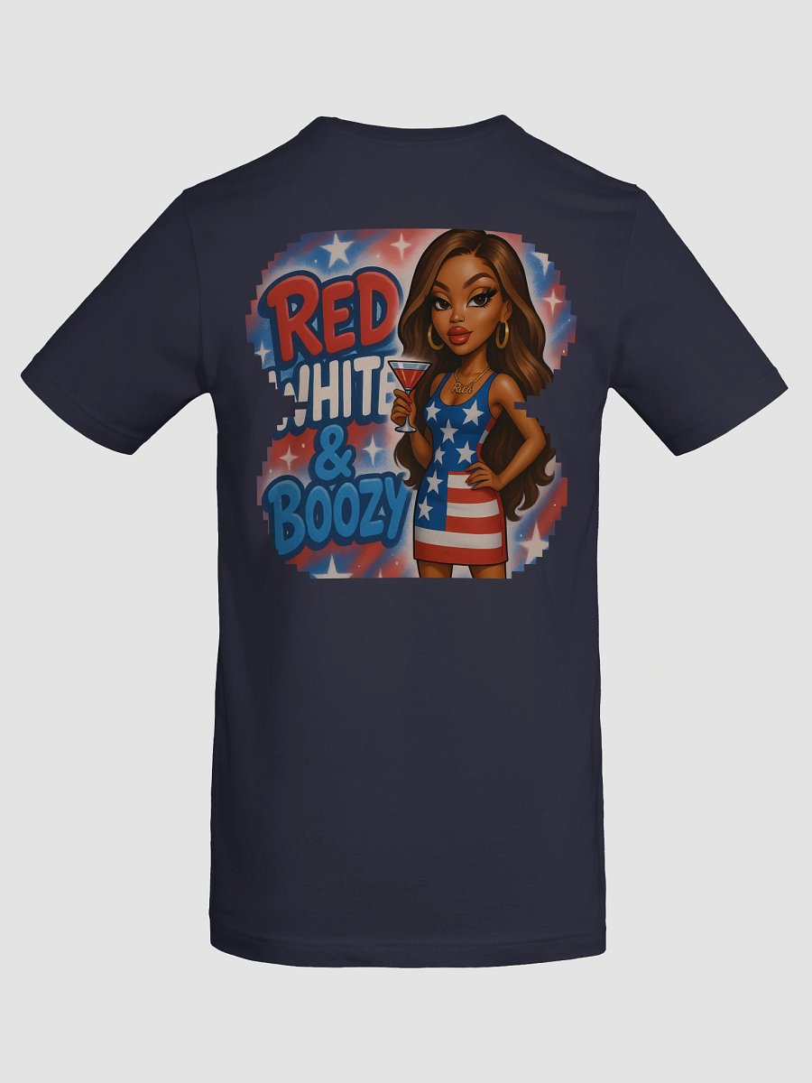 Red, White & Boozy Patriotic T-Shirt product image (23)