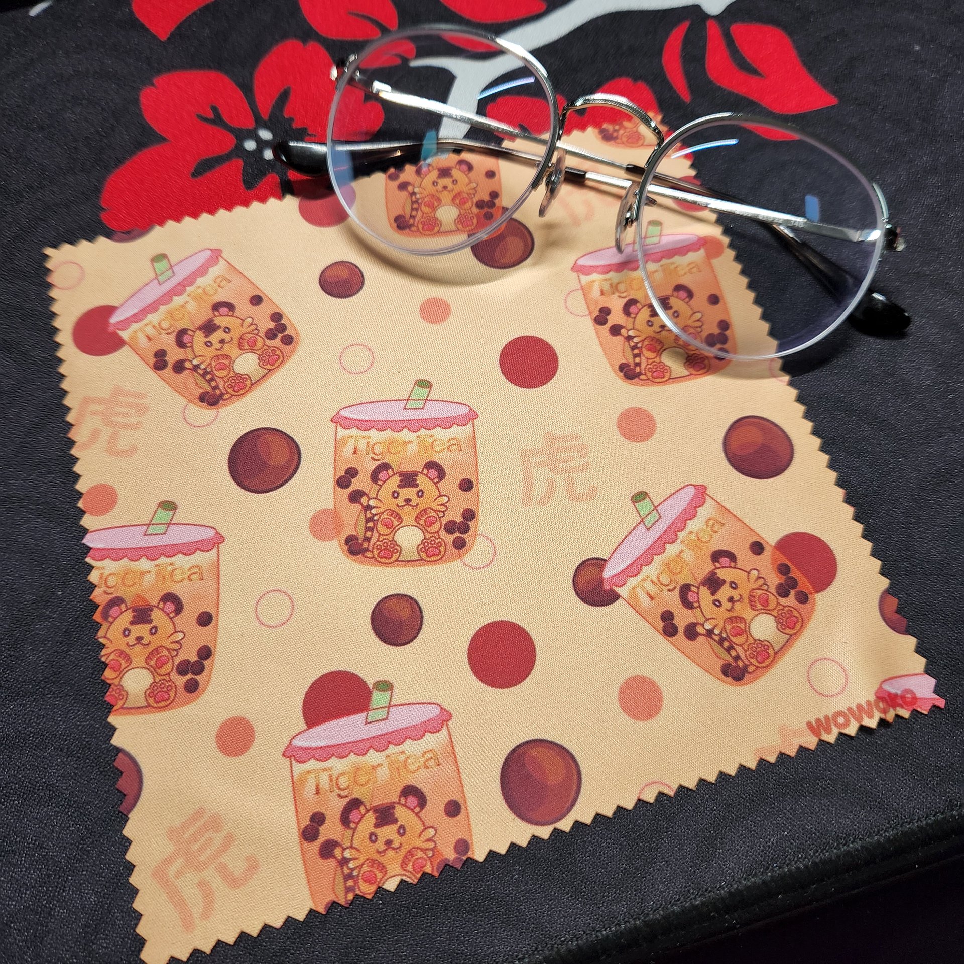 Micro Fiber Cloth - Zodiac Drinks - Tiger Milk Tea product image (1)