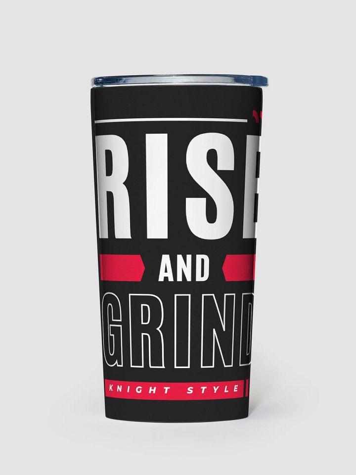 RISE AND GRIND 20oz Stainless Steel Tumbler product image (1)