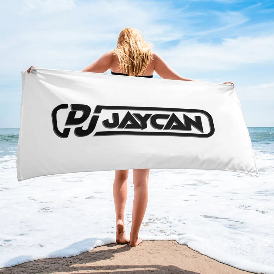 Dj JayCan Towel White product image (2)