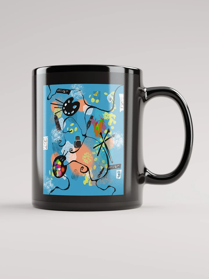 Abstract Blue Mug product image (1)
