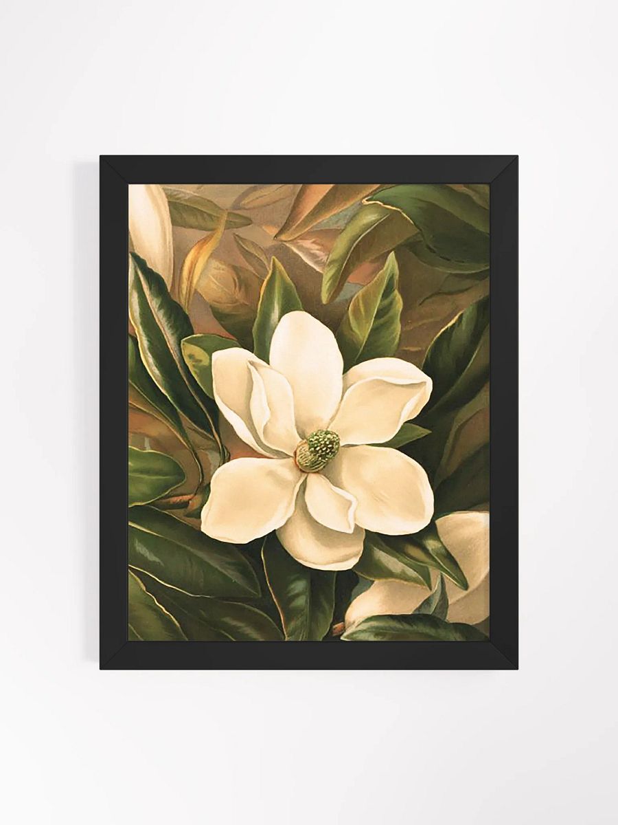 Vintage Magnolia Blossom Wall Art – Elegant Southern Botanical Print product image (2)