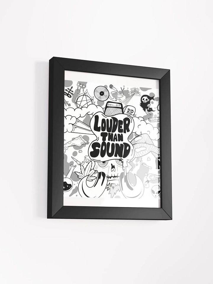 Louder Than sound - FRAMED product image (11)
