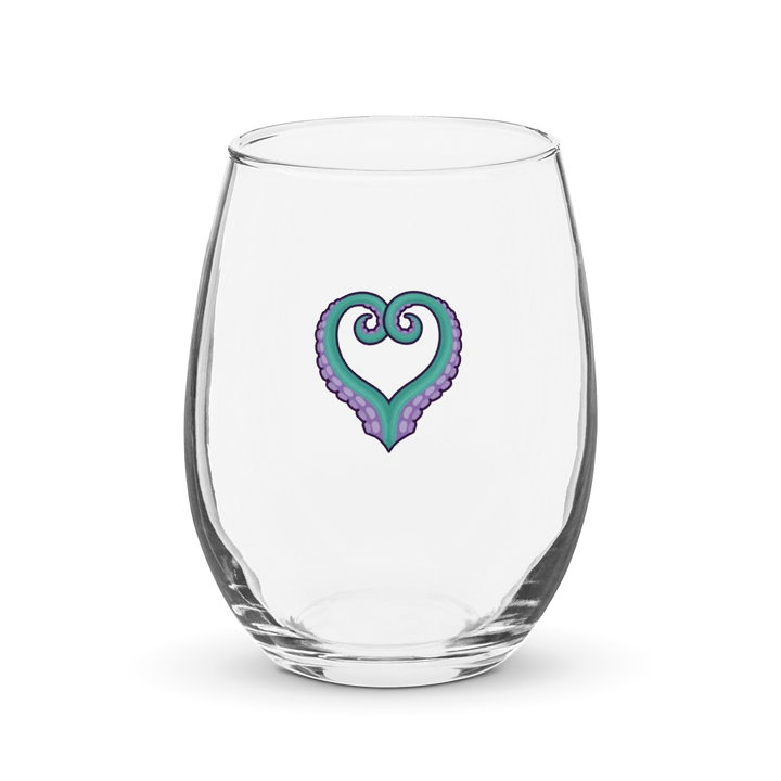 Tentacle Heart Wine Glass product image (1)