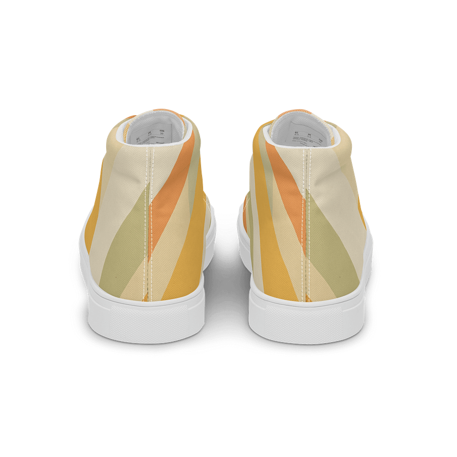 Sunset Stripes Women's High Tops product image (4)