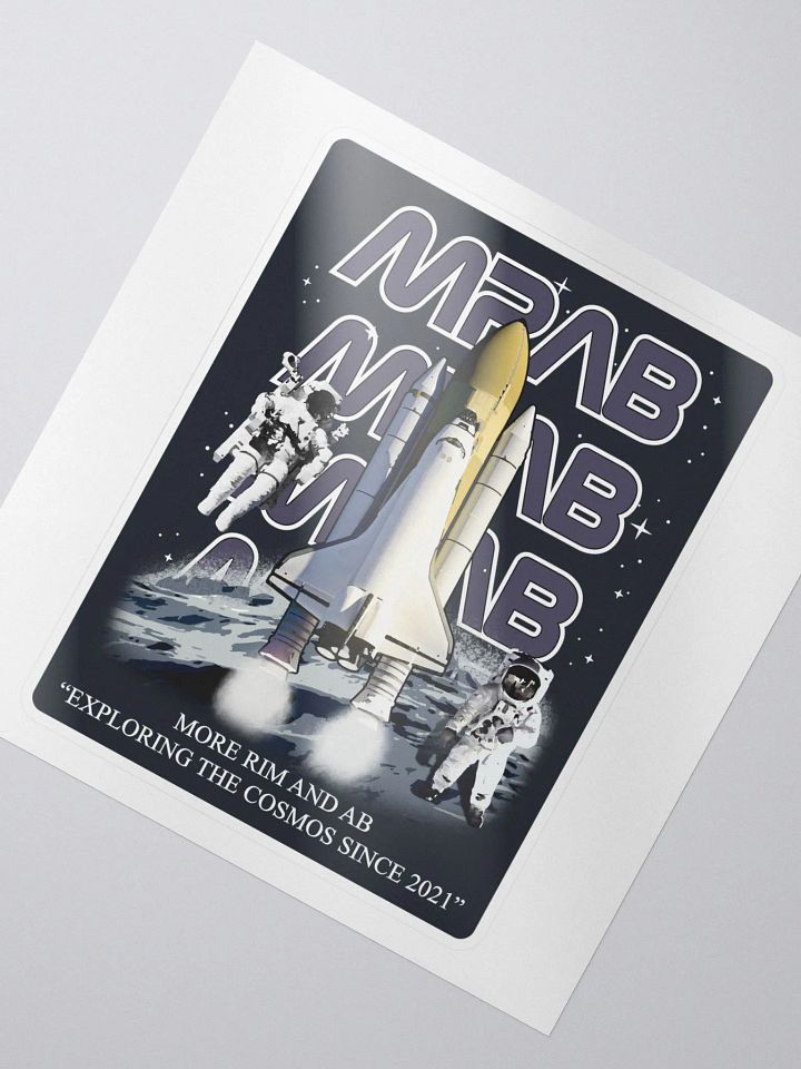 Space Exploration Sticker product image (2)