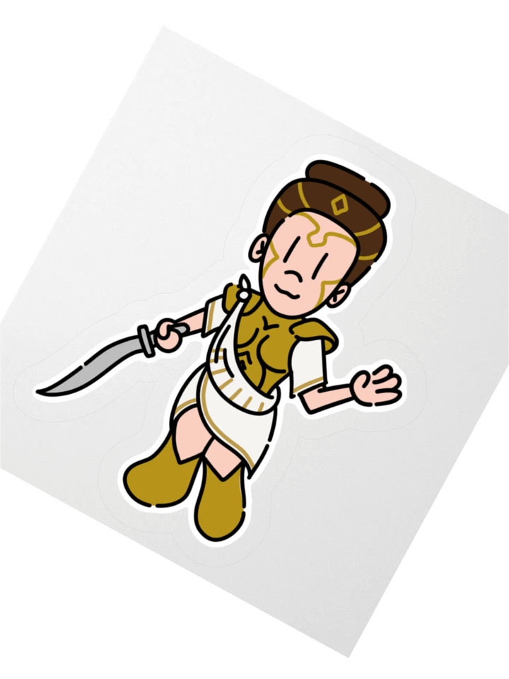 God of War - Athena Sticker product image (2)