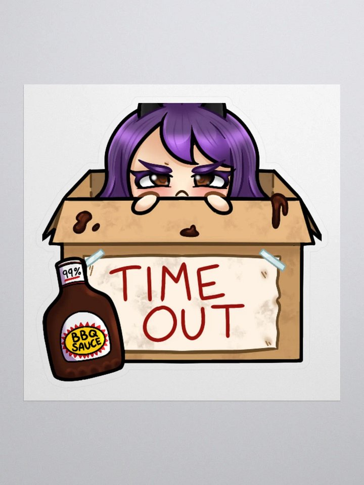 Time-Out Box Sticker product image (1)