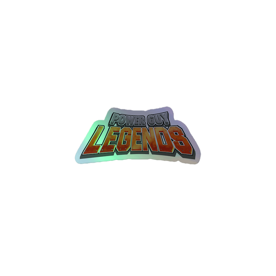 Power Guy Legends Holographic Sticker product image (1)