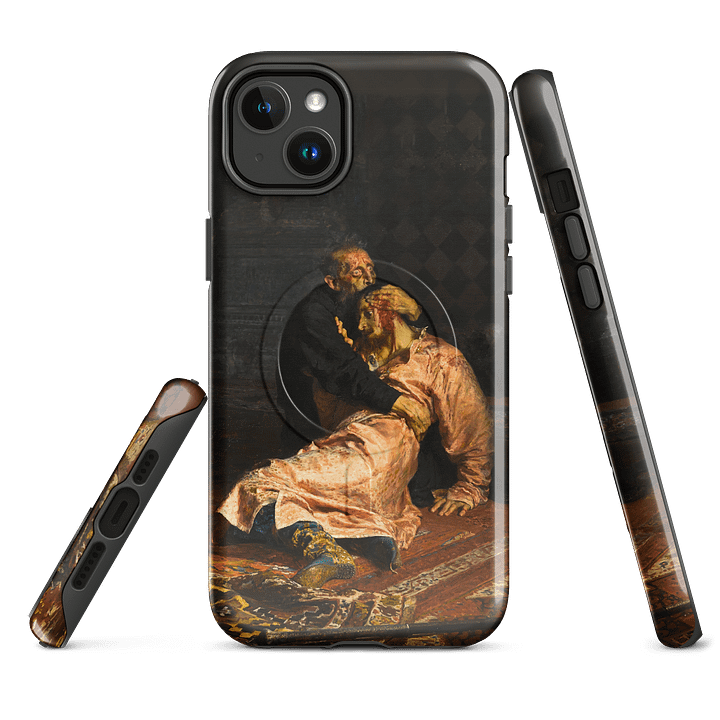 Ivan The Terrible and His Son iPhone® MagSafe® Tough Case product image (2)