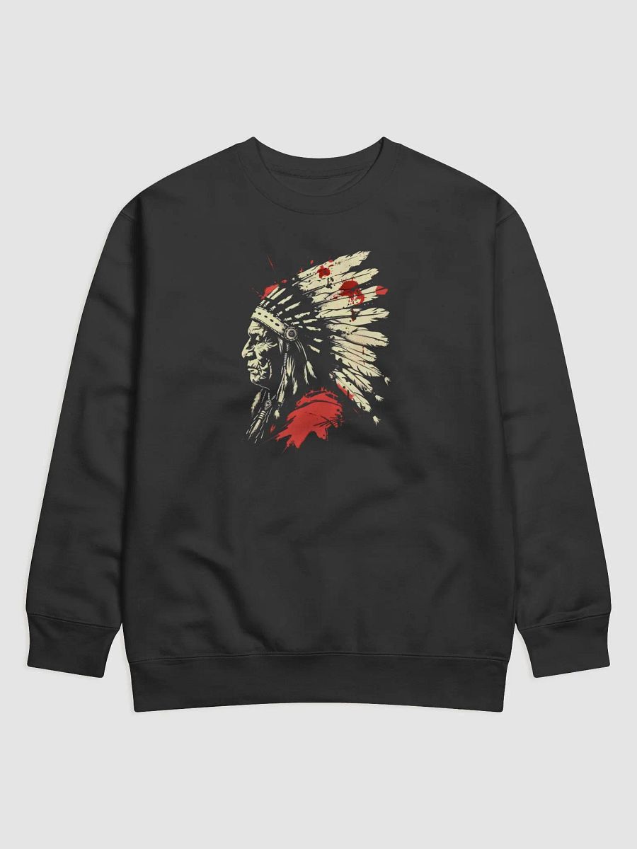 Apache Chief Long Sleeve Sweater - Warmth with Cultural Significance product image (1)