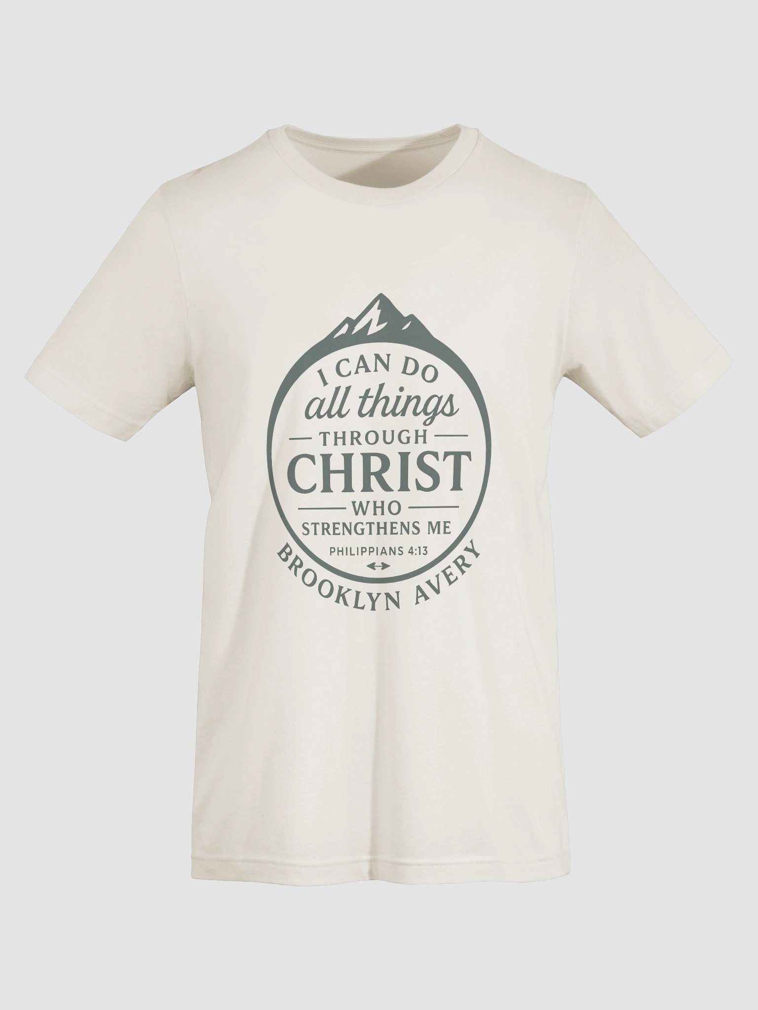 Philippians 4:13 Mountain Logo Tee product image (7)