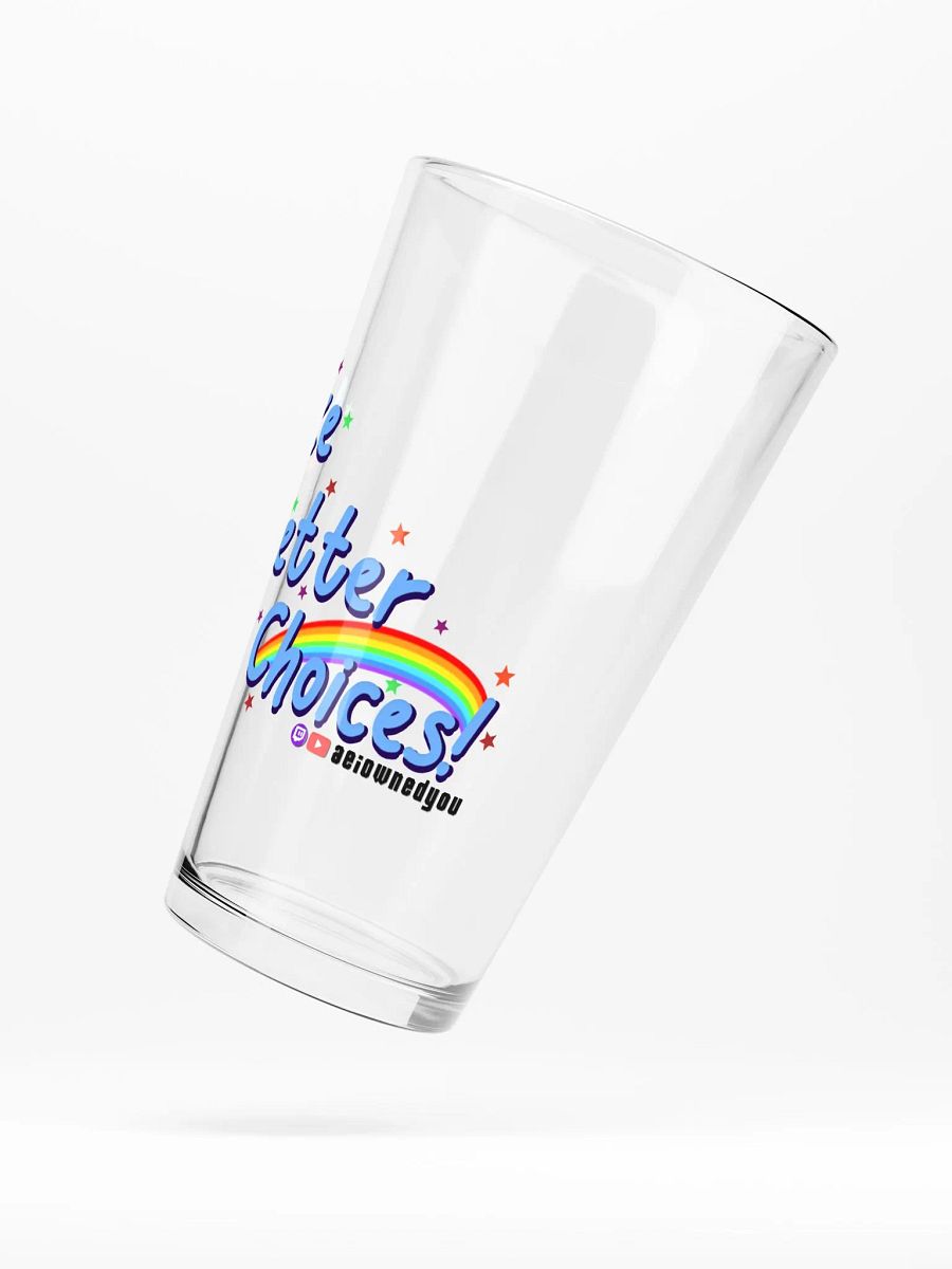 Make Better Choices Bar Glass product image (5)