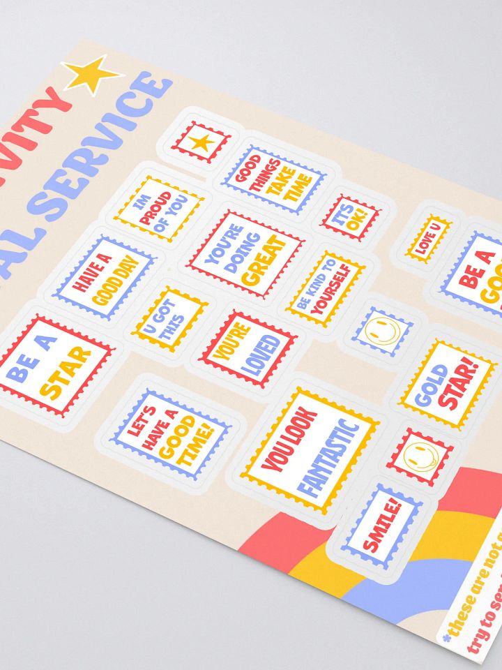 POSITIVTY POSTAL SERVICE product image (2)
