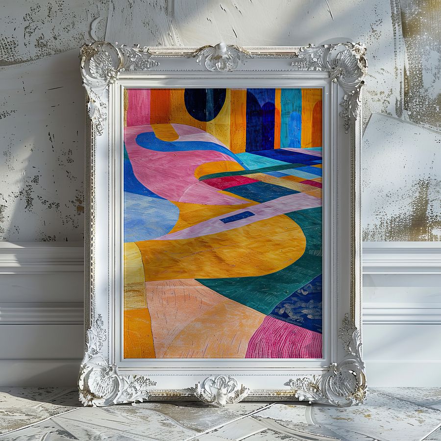 Maximalist Abstract Gallery Wall Set of 9 DIGITAL Prints product image (11)