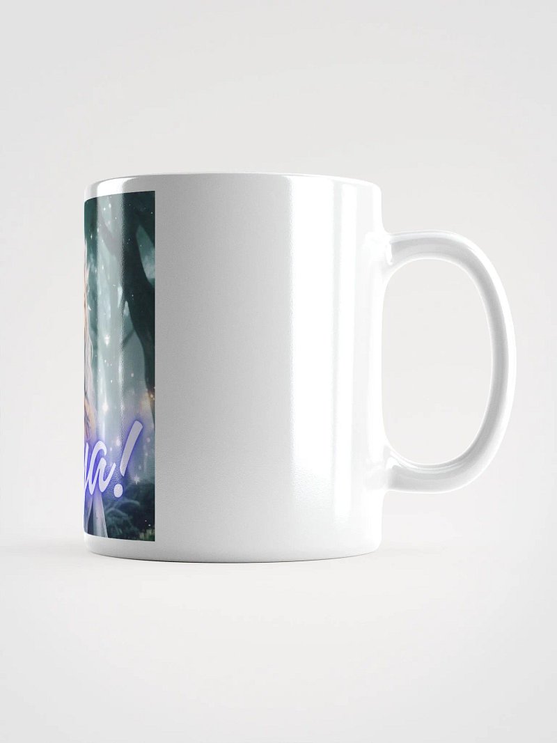 white cup