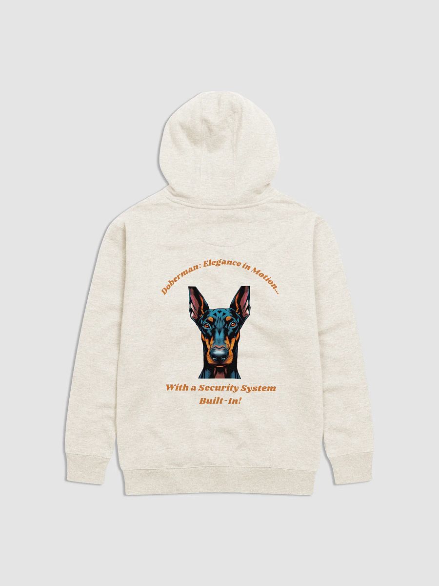 Doberman Security Design Unisex Hoodie product image (2)