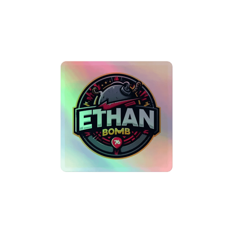 ETHANBOMB - 76 STICKER product image (1)