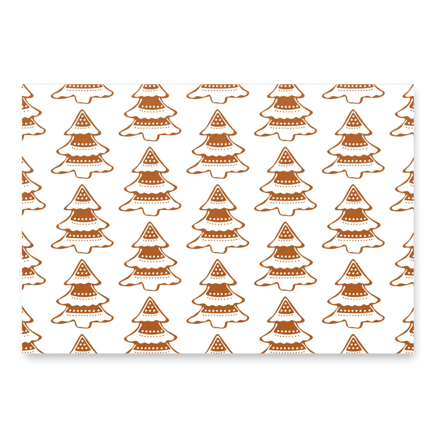 Gingerbread Tree Wrapping Paper product image (2)