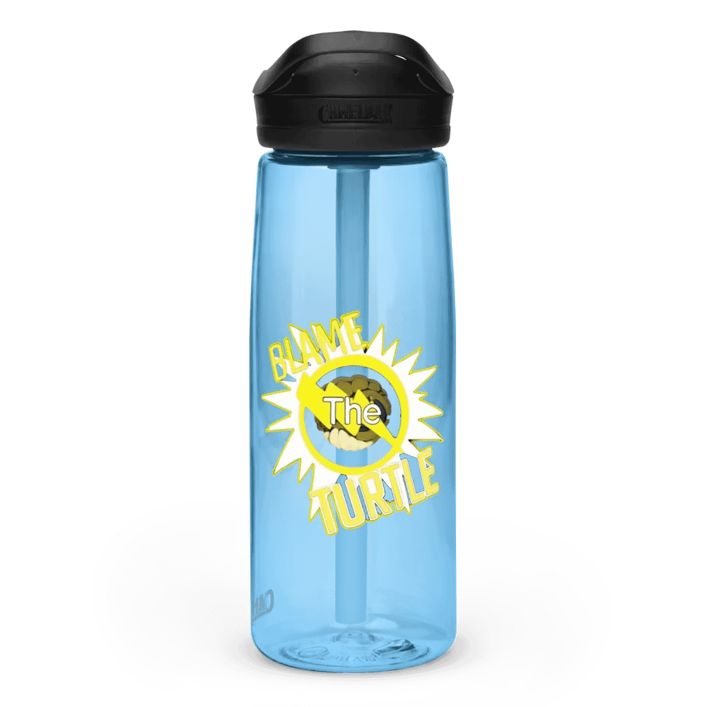Blame the turtle! Water Bottle Straw product image (60)