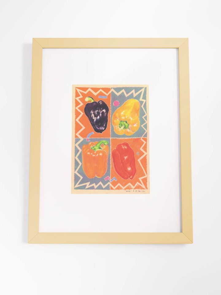 Peppers print framed product image (6)